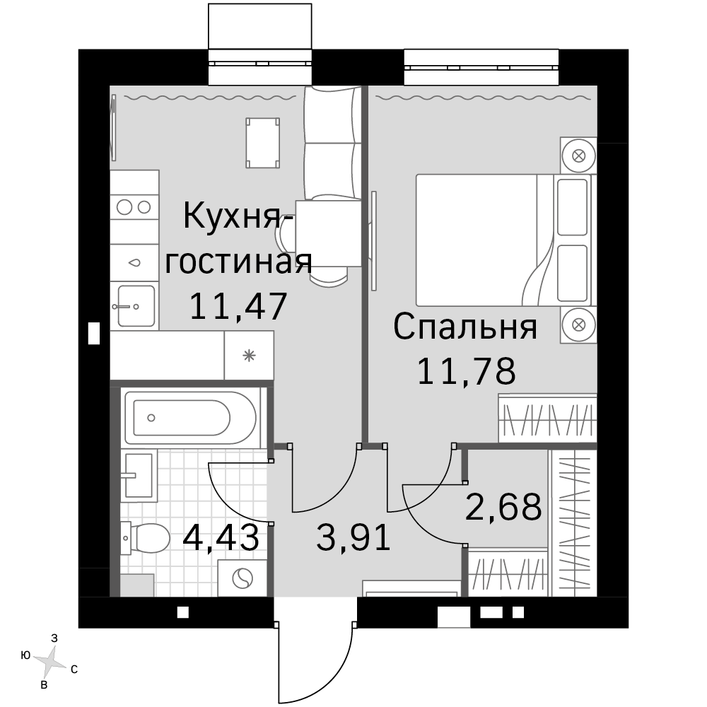 План таунхауса