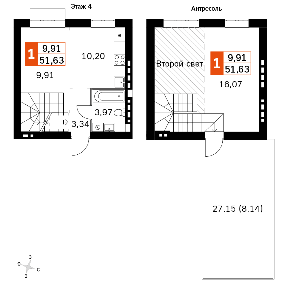 План таунхауса