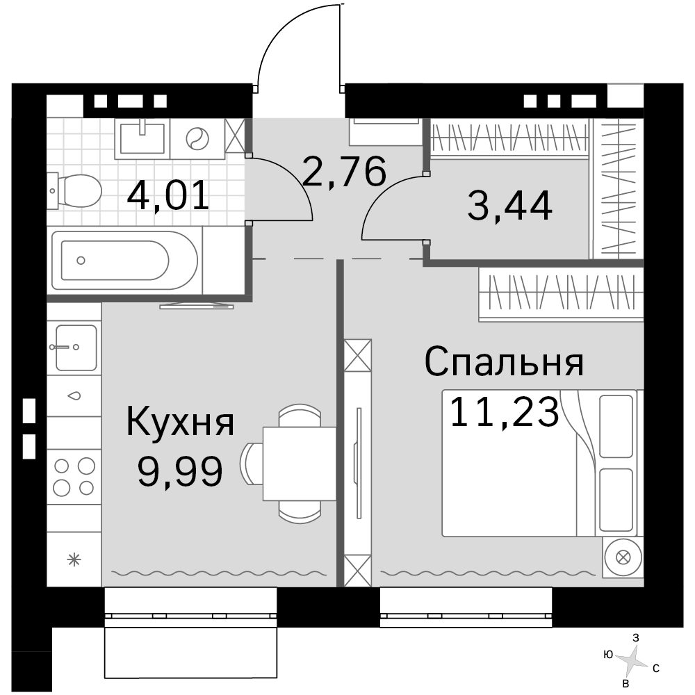 План таунхауса