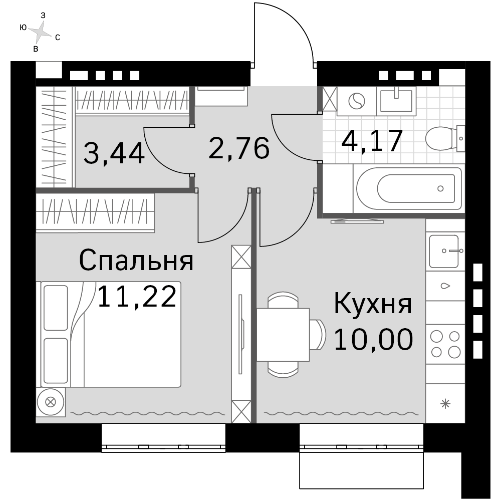 План таунхауса
