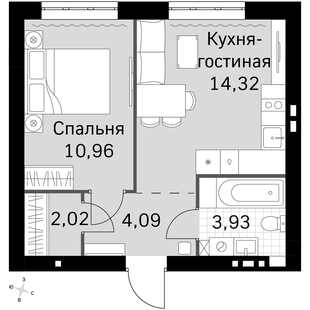 План таунхауса