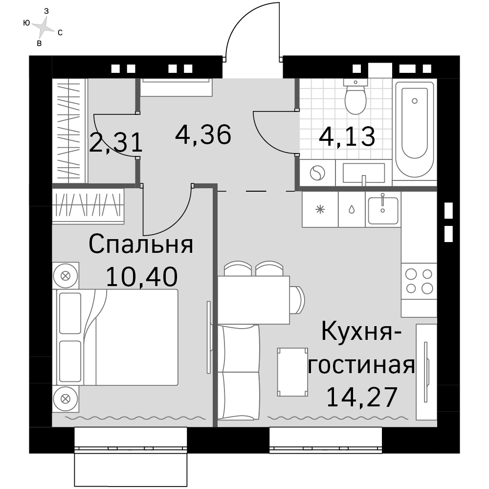План таунхауса