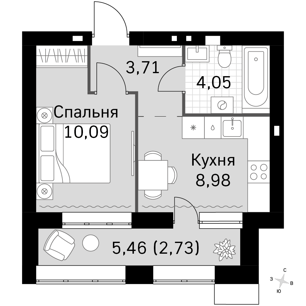 План таунхауса