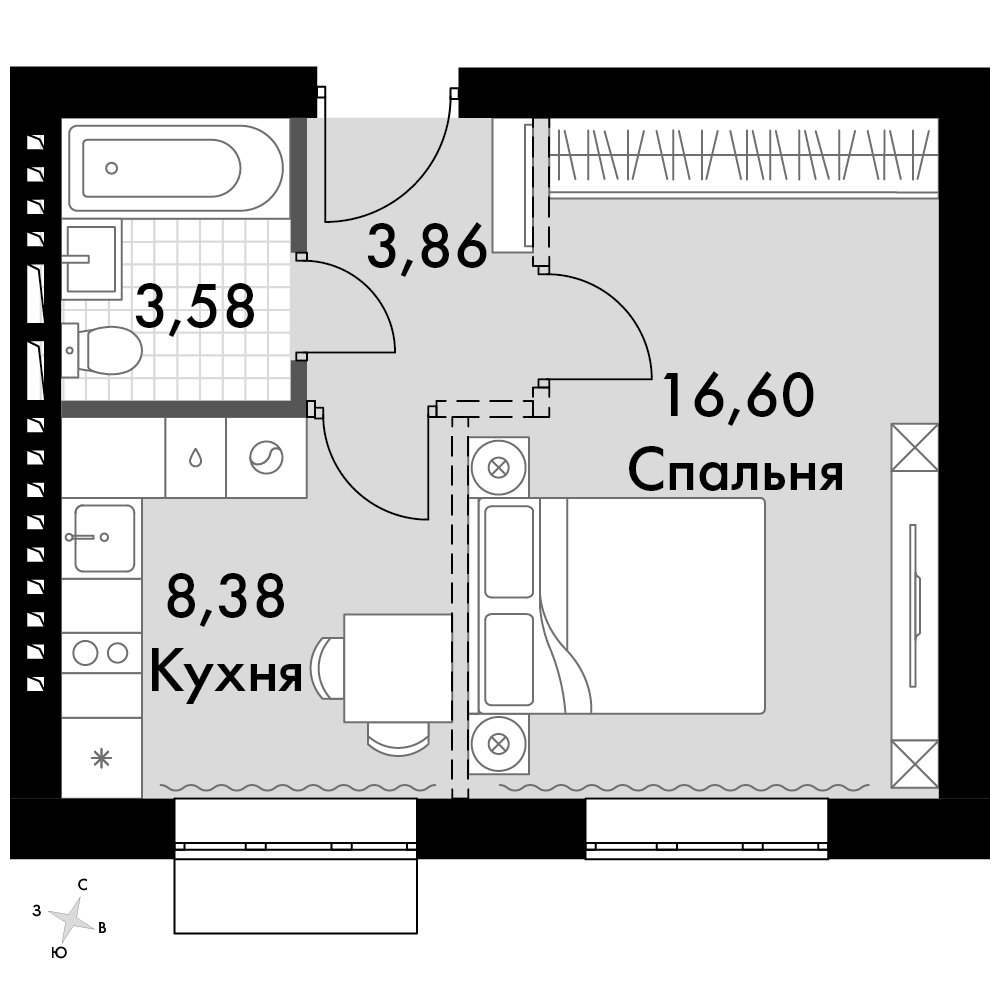 План таунхауса