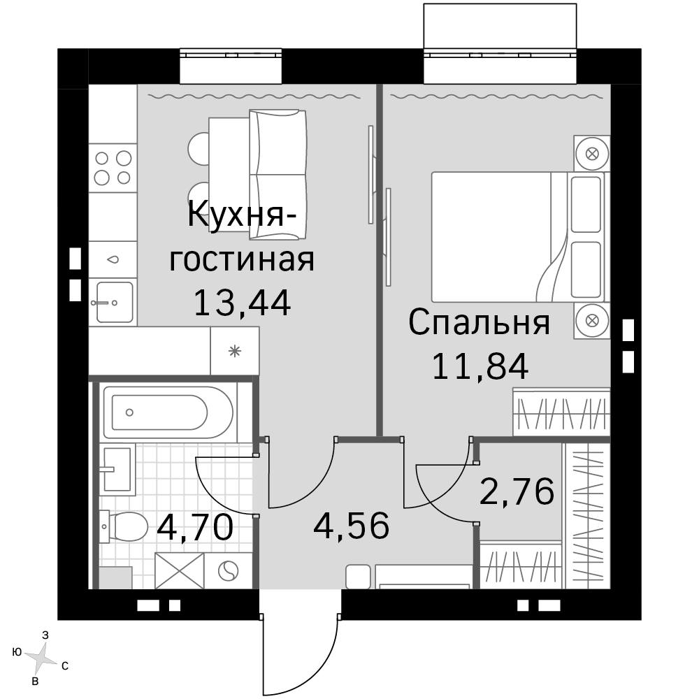 План таунхауса