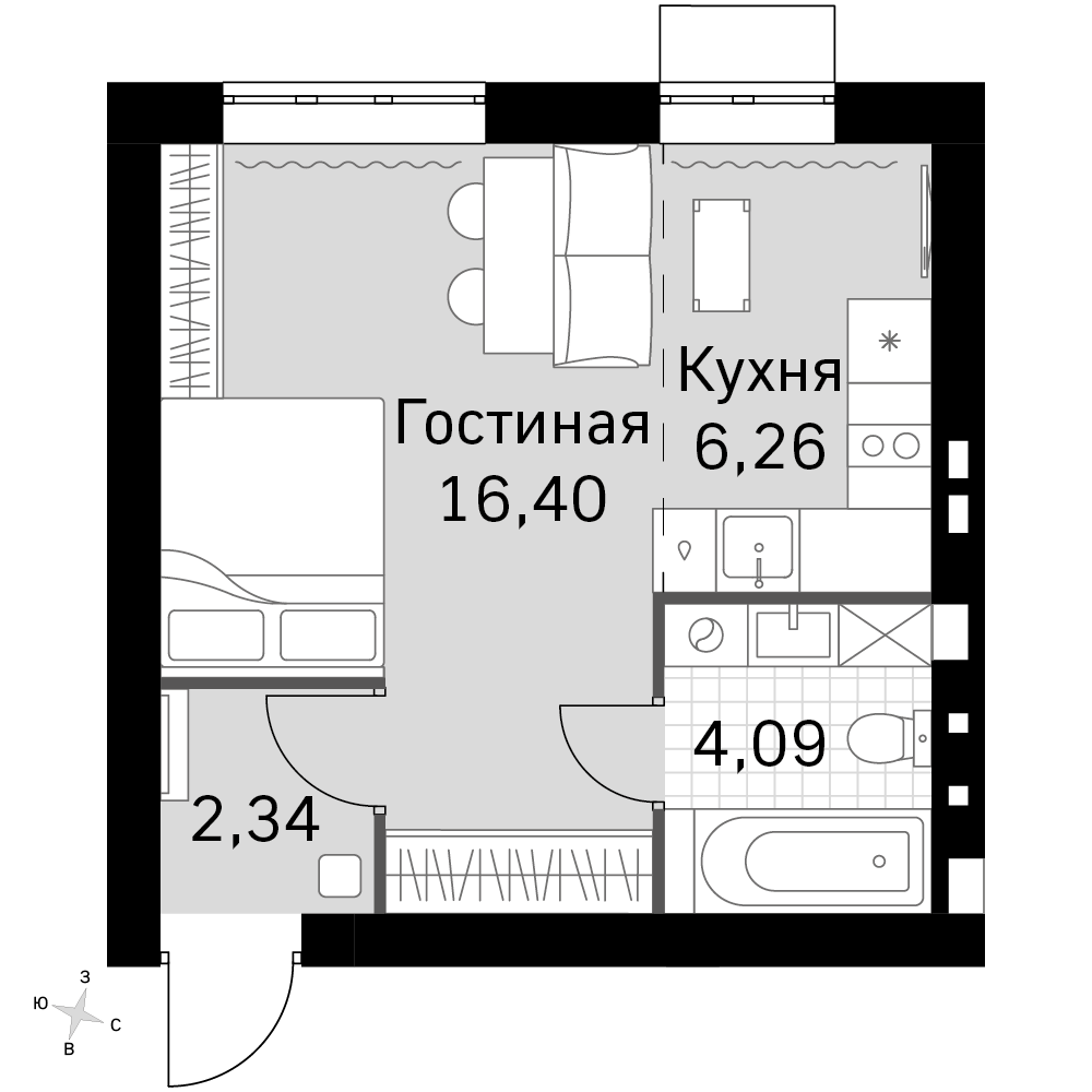 План таунхауса