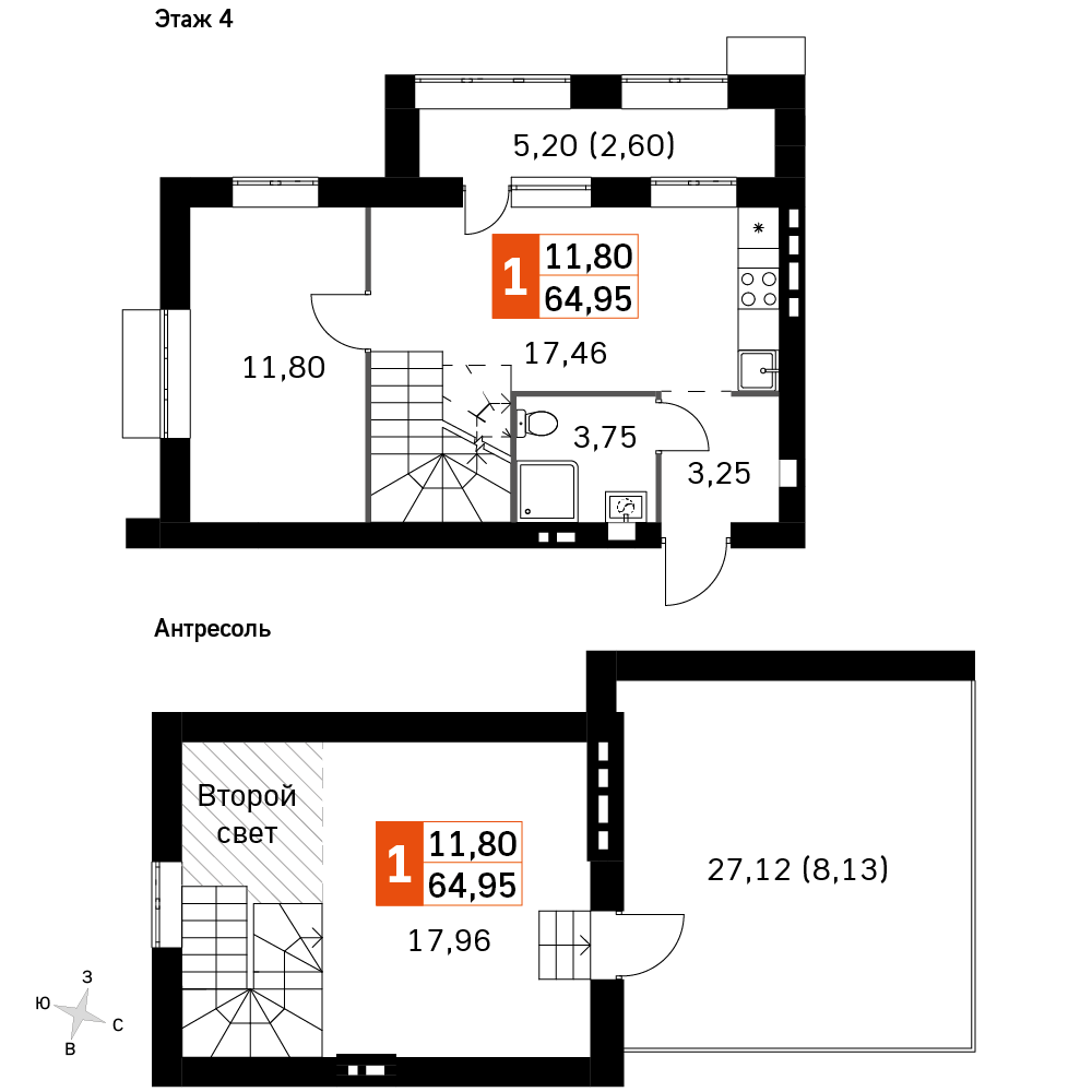 План таунхауса