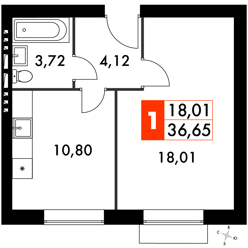 План таунхауса