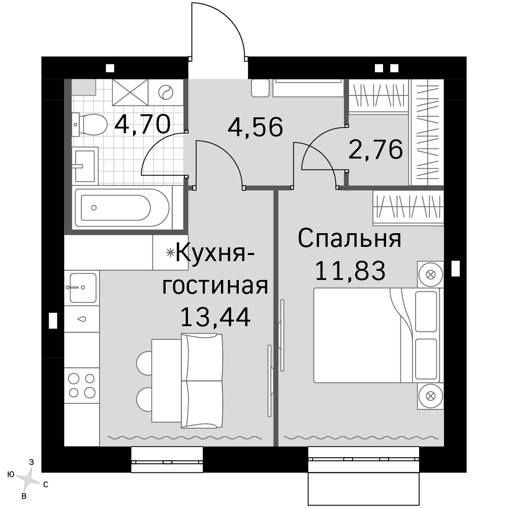 План таунхауса