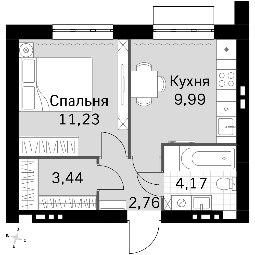План таунхауса