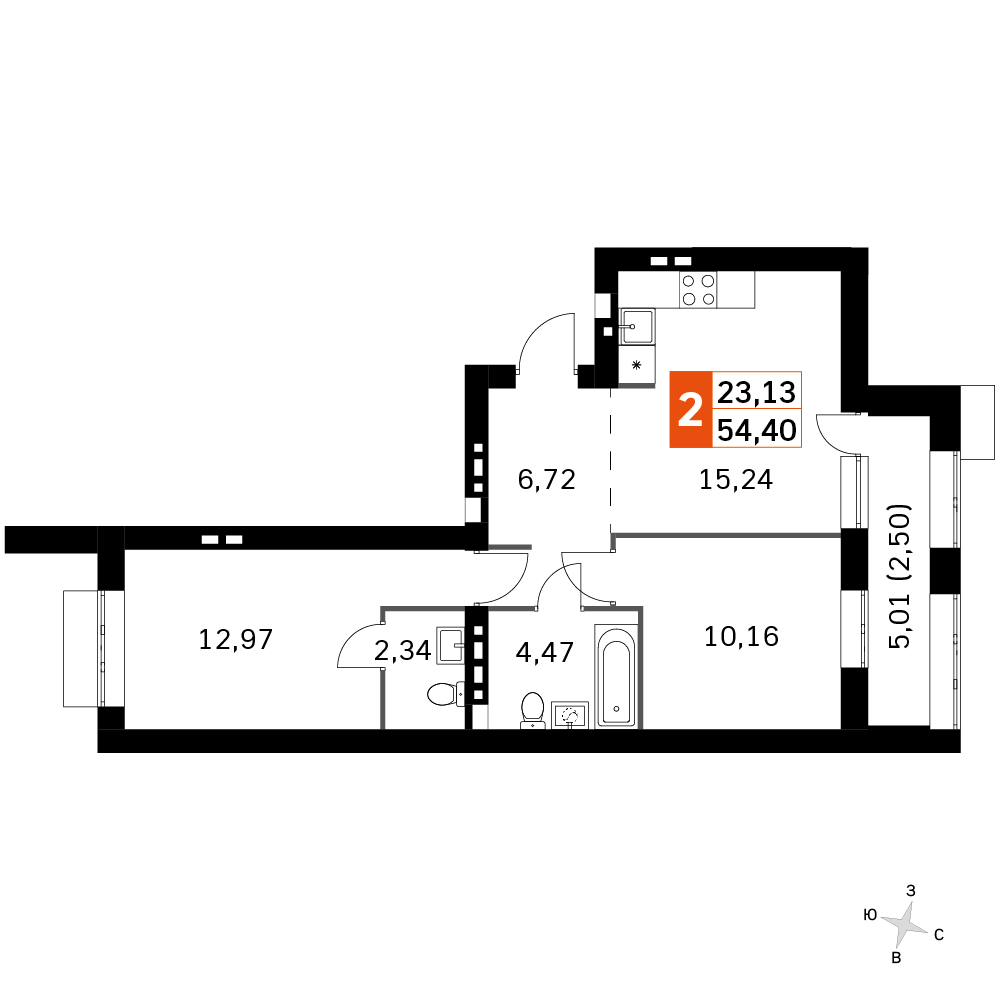 План таунхауса