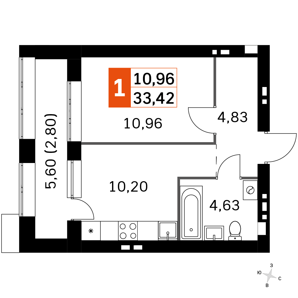 План таунхауса