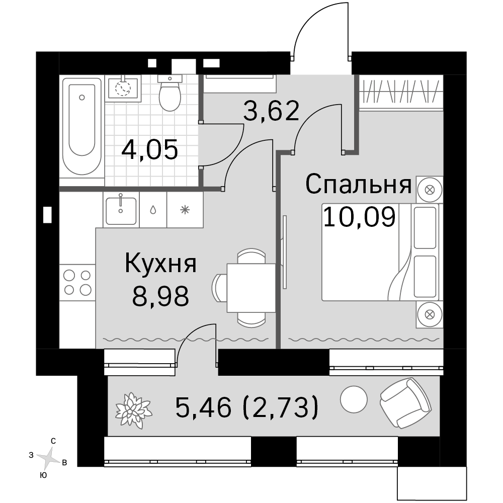 План таунхауса
