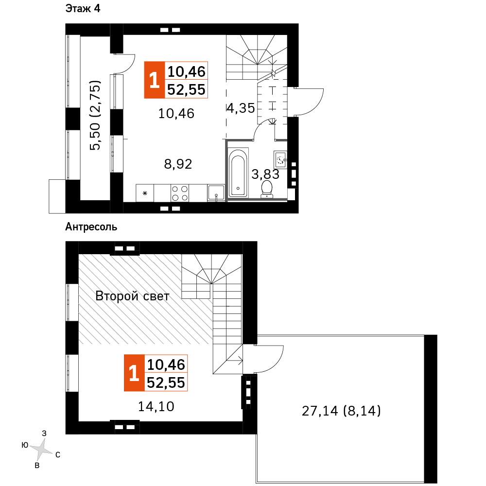 План таунхауса